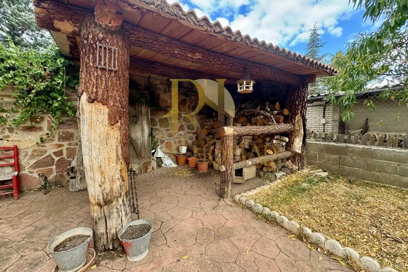 Garden of Houses for sale in Molina de Aragón  with Private garden, Parquet flooring and Storage room