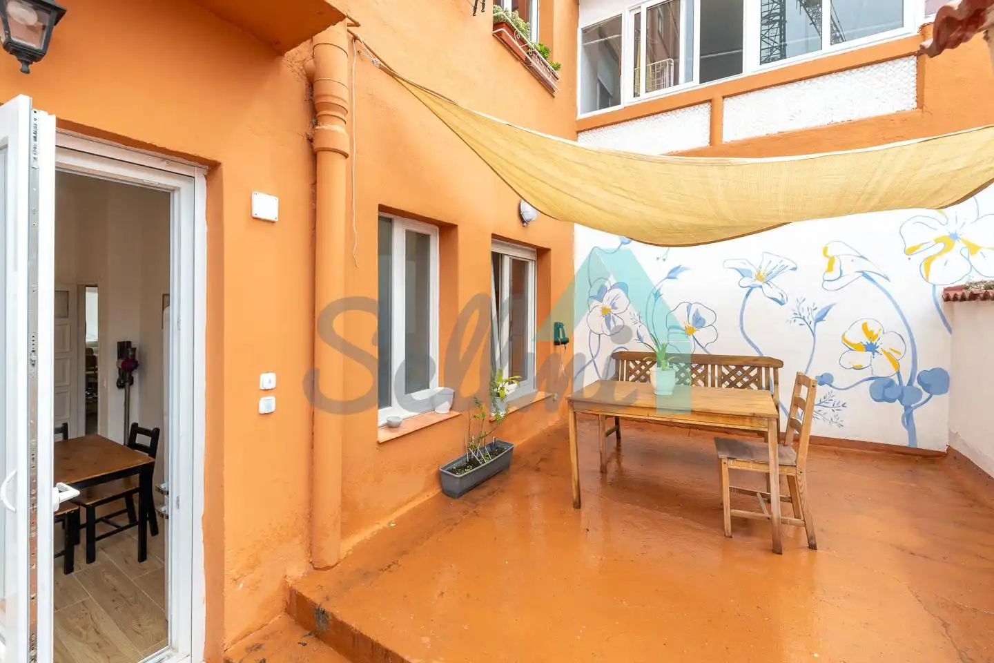 Balcony of Flat for rent in Gijón   with Heating, Terrace and Furnished