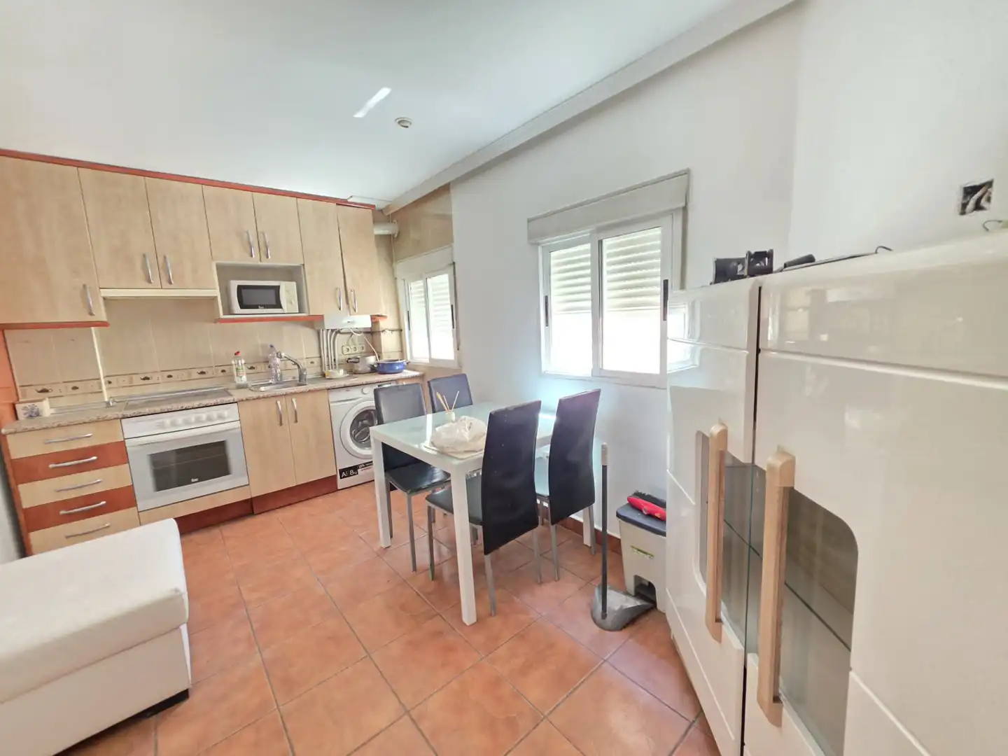 Cocina de Piso en venta en Madrid con Calefacción, Parquet y Amueblado