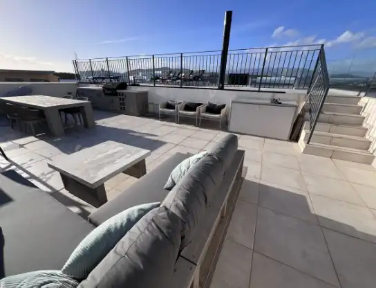 Terrasse von Maisonette zum Verkauf in Mijas mit Klimaanlage, Terrasse und Möbliert