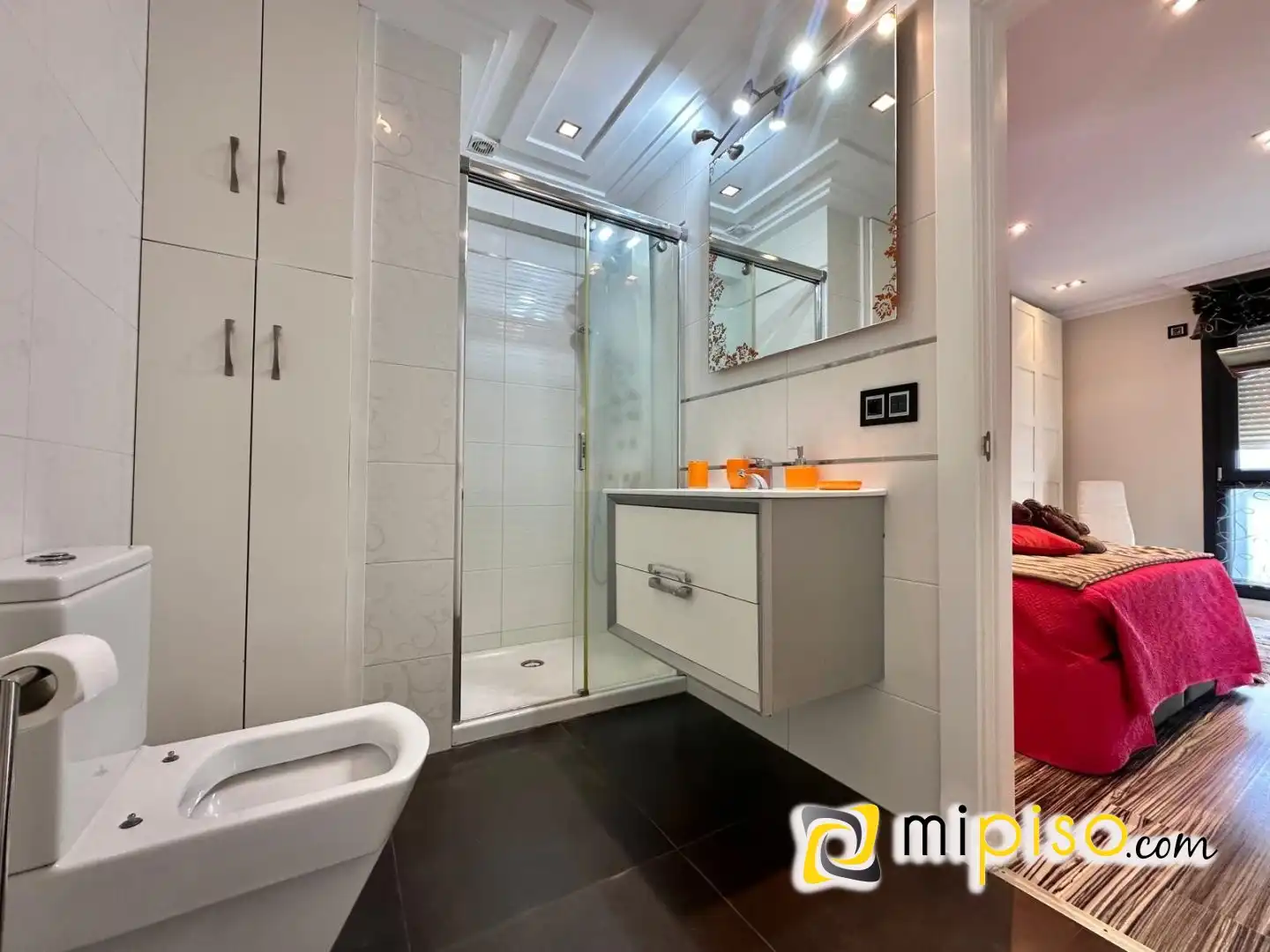 Badezimmer von Wohnung zur Miete in Laredo mit Terrasse und Möbliert