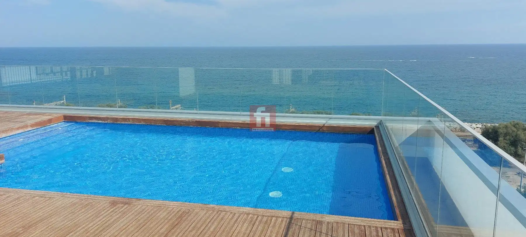 Schwimmbecken von Wohnung zur Miete in Mataró mit Klimaanlage, Heizung und Parkett