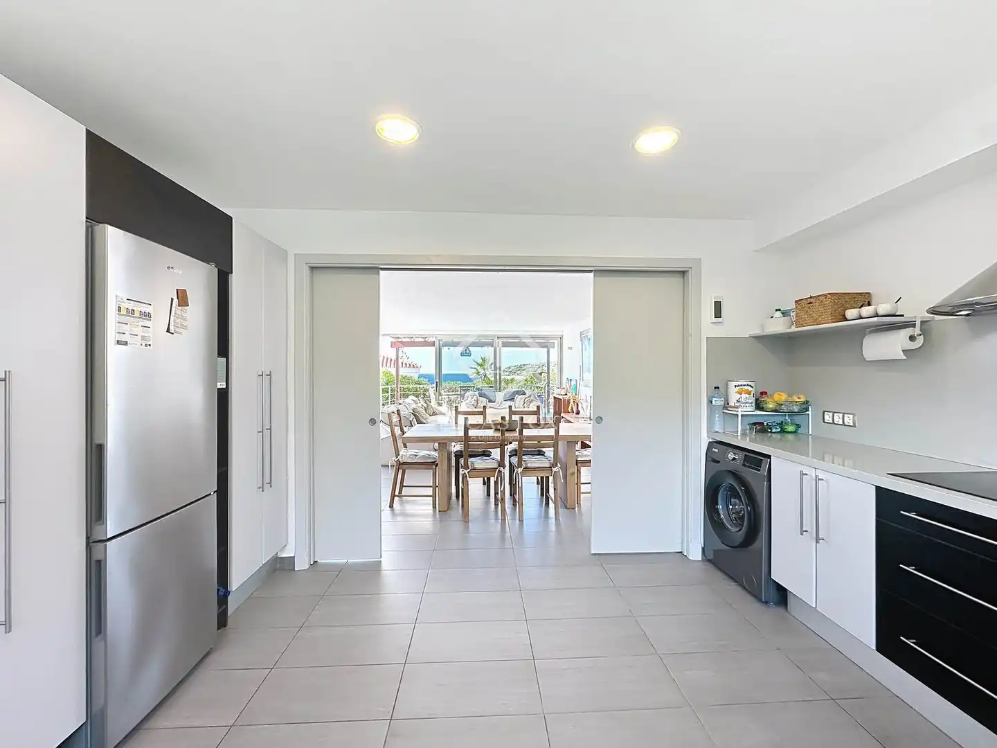 Cuina de Casa o xalet en venda en Maó - Mahón amb Aire condicionat, Calefacció i Jardí privat