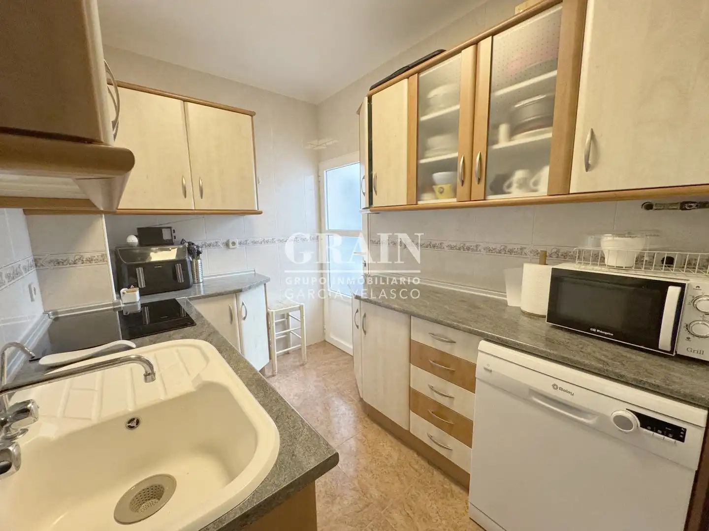 Kitchen of Flat for sale in Albacete  with Heating and Balcony
