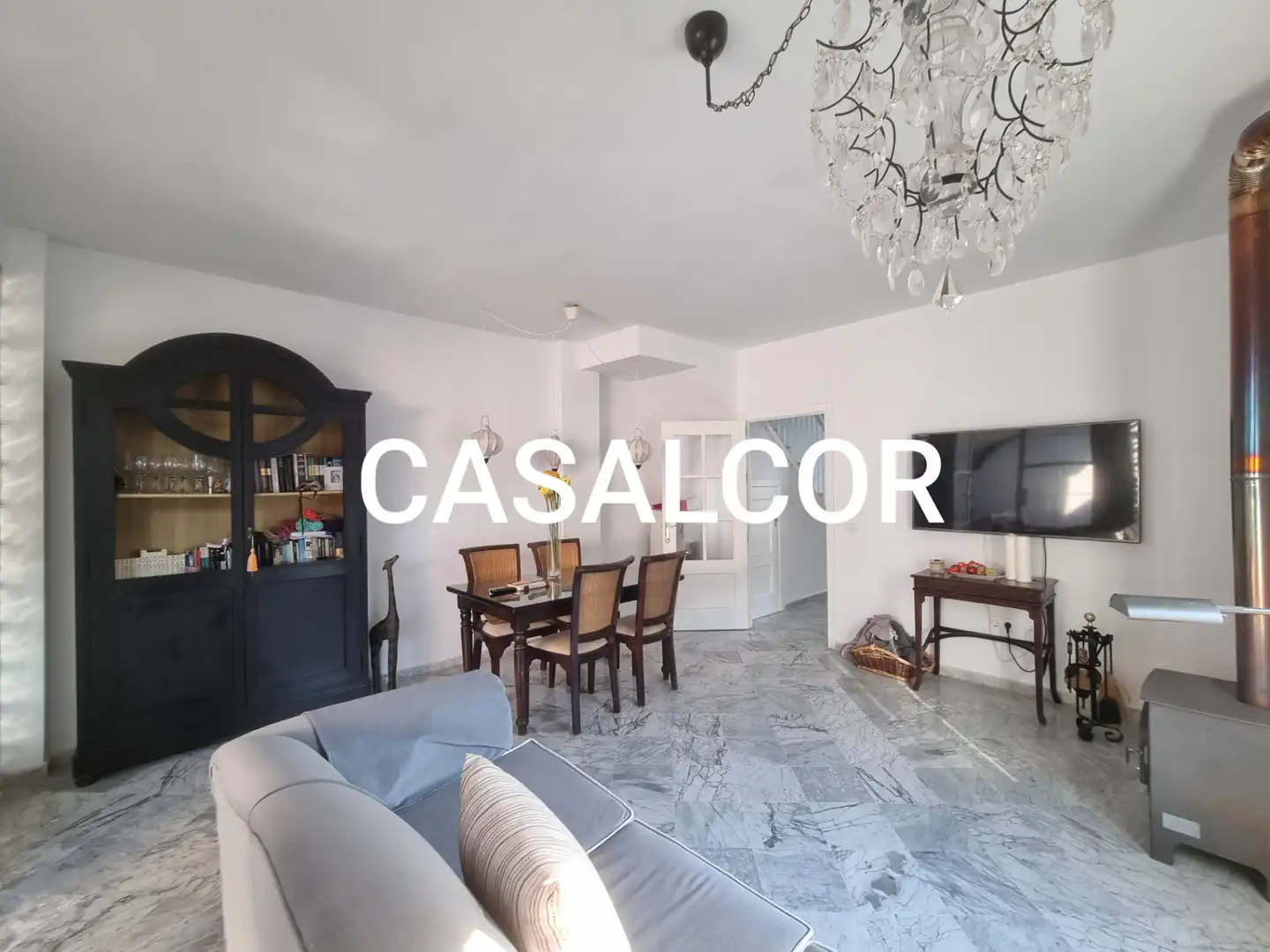 Living room of Detached homes for rent in Mairena del Alcor  with Furnished, Oven and Washing machine