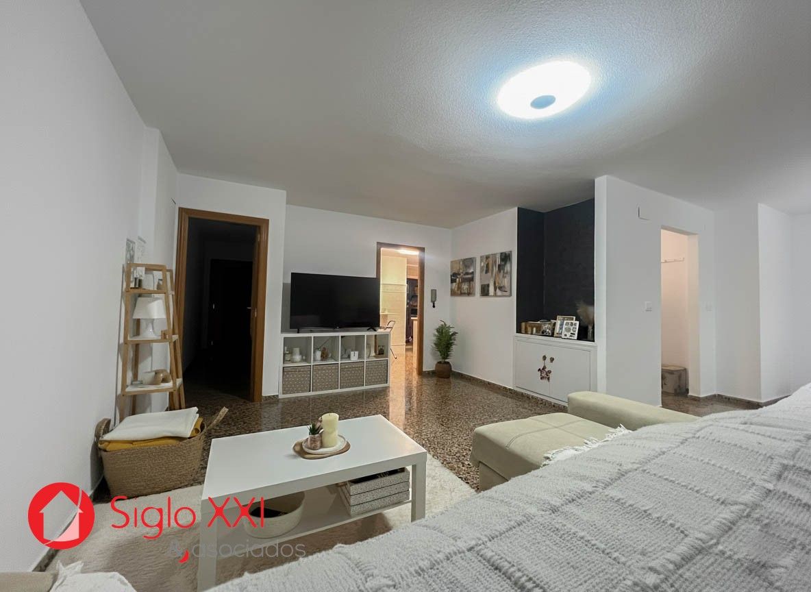 Sala d'estar de Pis en venda en Vila-real amb Aire condicionat, Calefacció i Terrassa