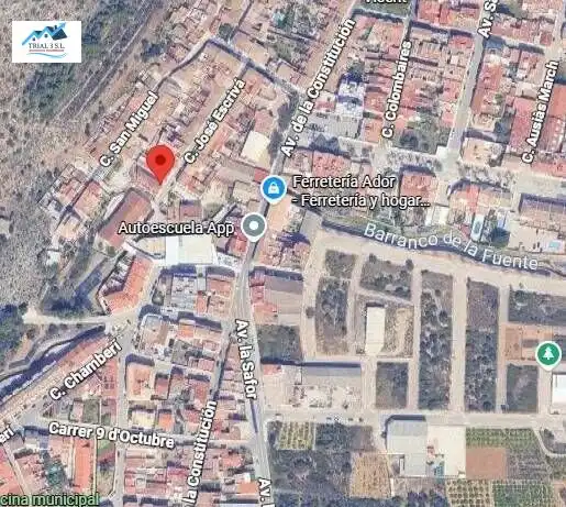 Vista exterior de Pis en venda en Palma de Gandia