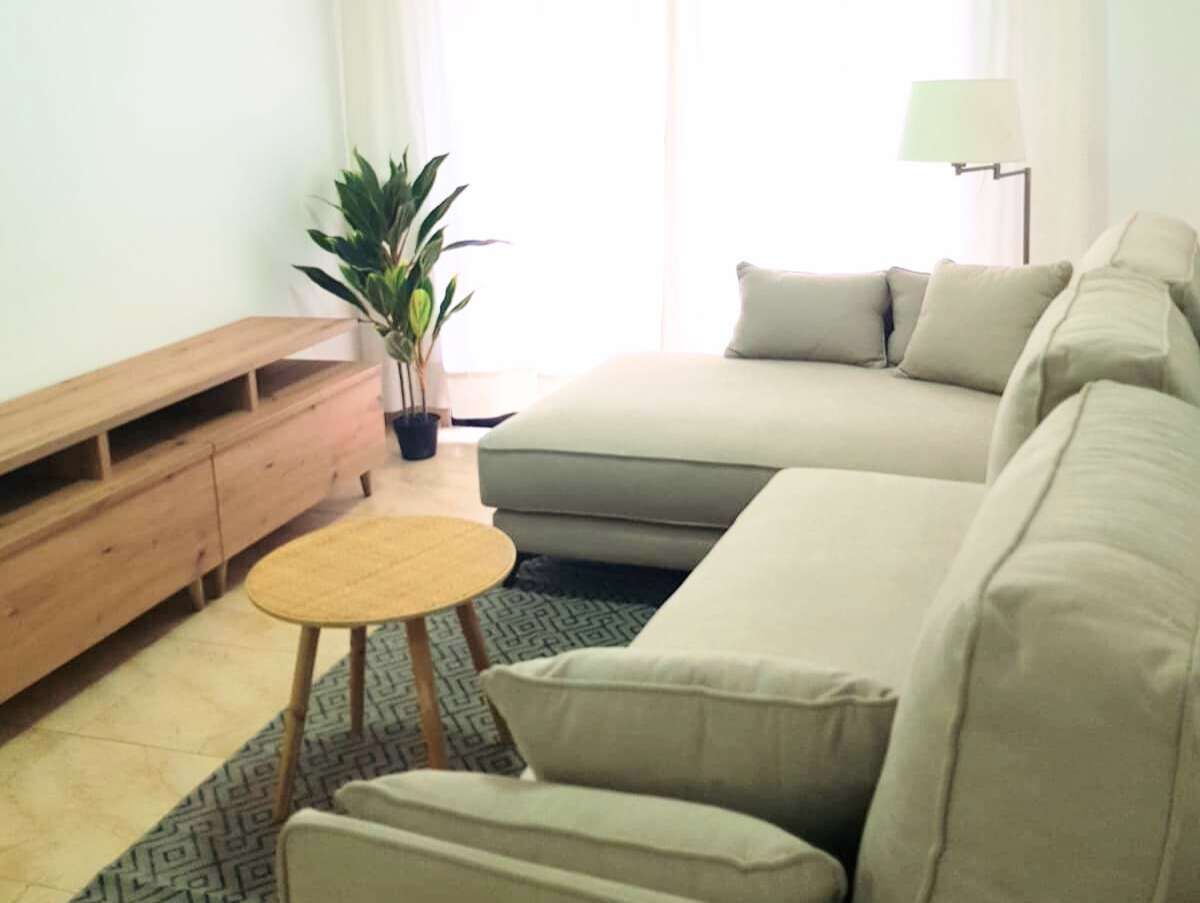 Living room of Flat for sale in Arrecife  with Terrace, Furnished and Oven