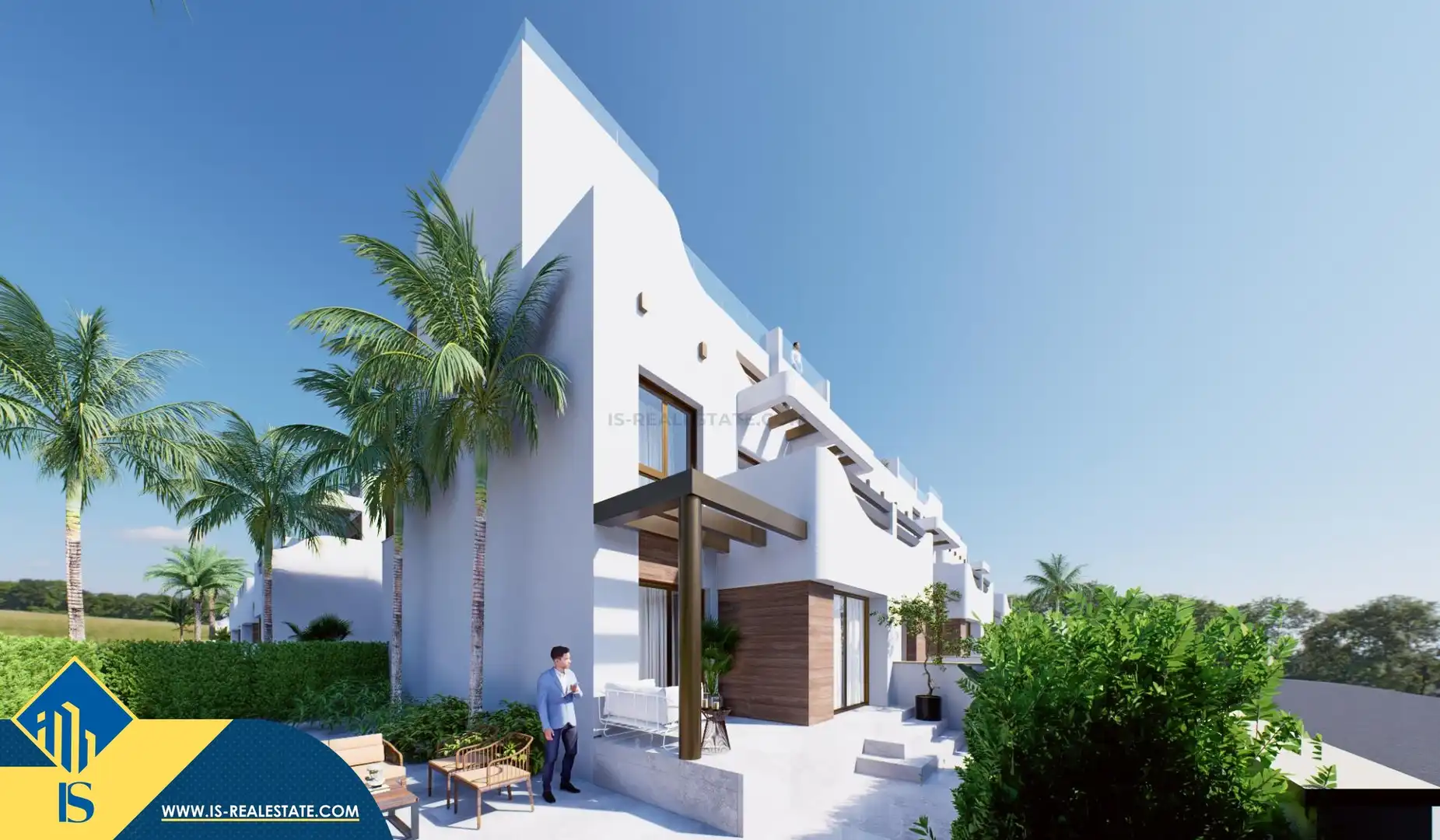 Vista exterior de Casa o chalet en venta en Pilar de la Horadada con Terraza y Piscina