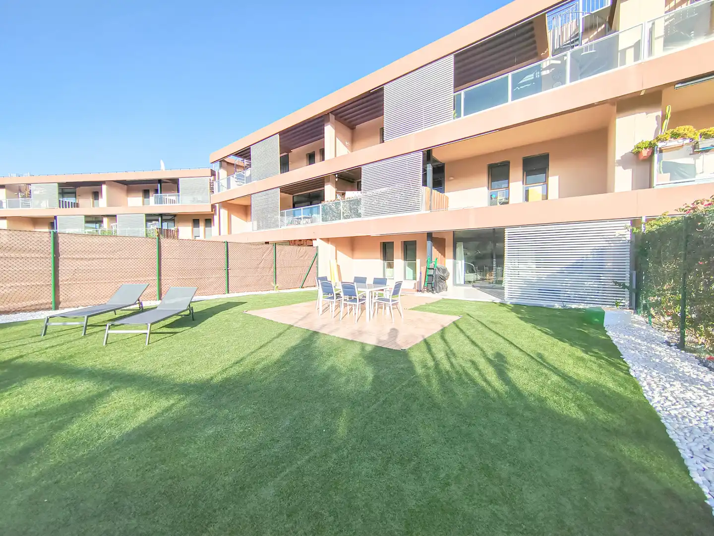 Vista exterior de Planta baja en venta en Vera con Aire acondicionado, Calefacción y Jardín privado