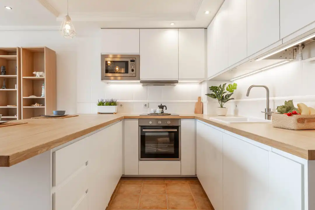Küche von Wohnung zum Verkauf in Pasaia mit Heizung und Terrasse