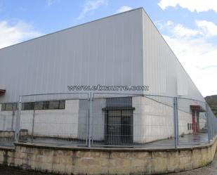 Exterior view of Industrial buildings for sale in Laudio / Llodio