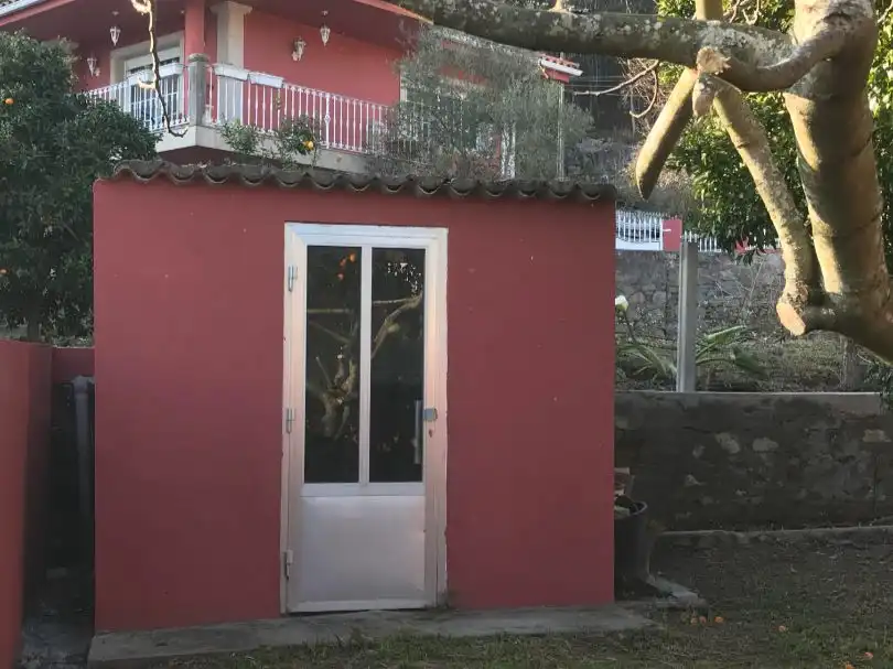 Garten von Haus oder Chalet zur Miete in O Rosal   mit Heizung, Privatgarten und Terrasse