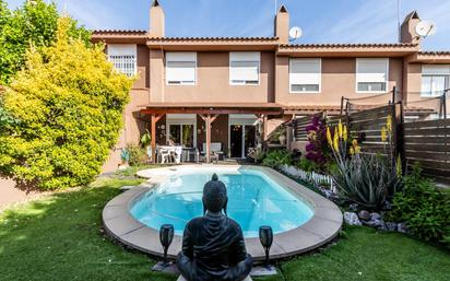 Jardí de Casa adosada en venda en Sant Quirze del Vallès amb Jardí privat, Terrassa i Piscina
