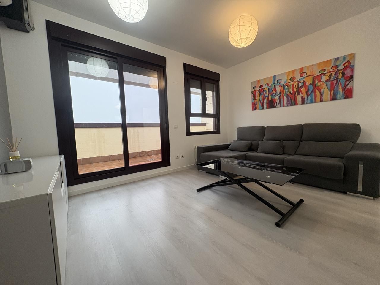 Living room of Attic to rent in San Sebastián de los Reyes  with Heating, Terrace and Storage room
