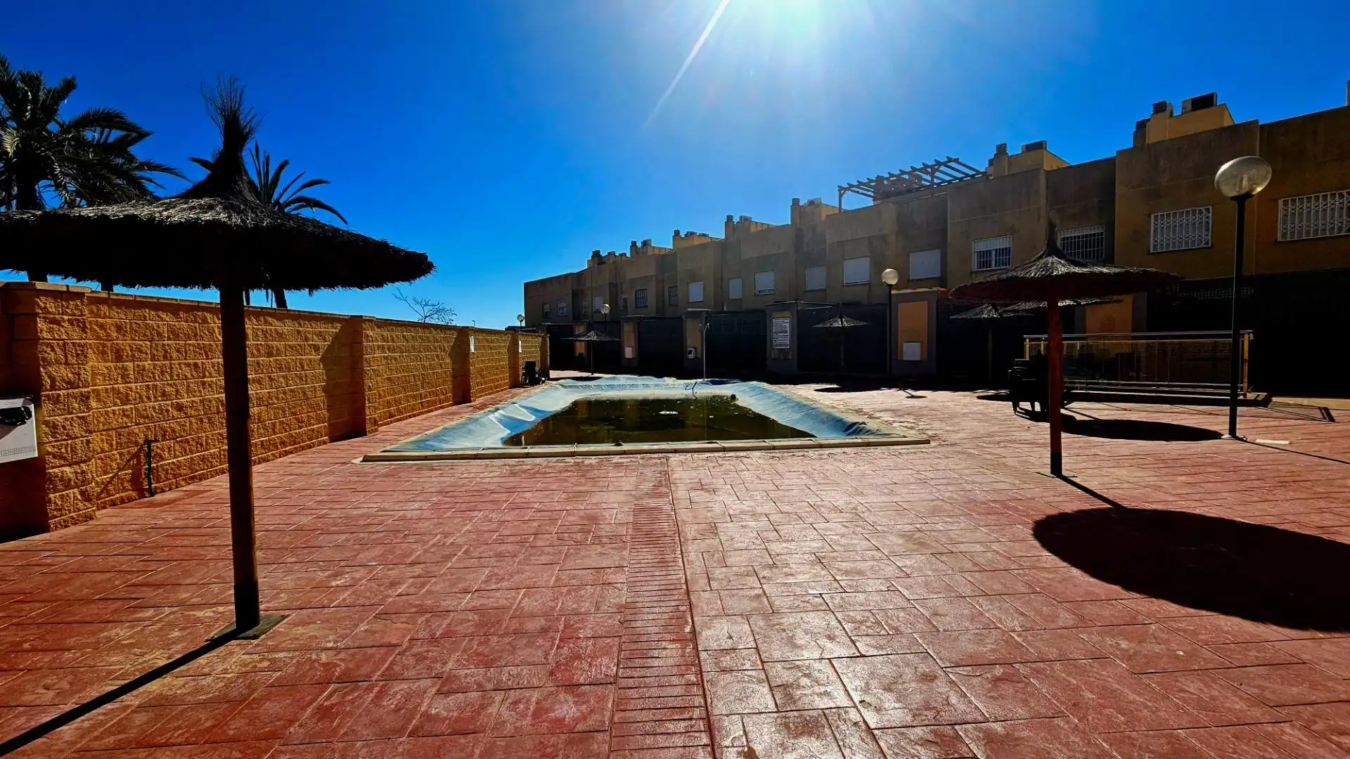 Vista exterior de Casa adosada en venta en Cartagena con Aire acondicionado, Jardín privado y Terraza