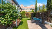 Garden of Single-family semi-detached for sale in  Madrid Capital  with Air Conditioner and Terrace