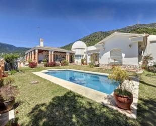 Vista exterior de Casa o xalet de lloguer en Mijas amb Aire condicionat, Terrassa i Piscina