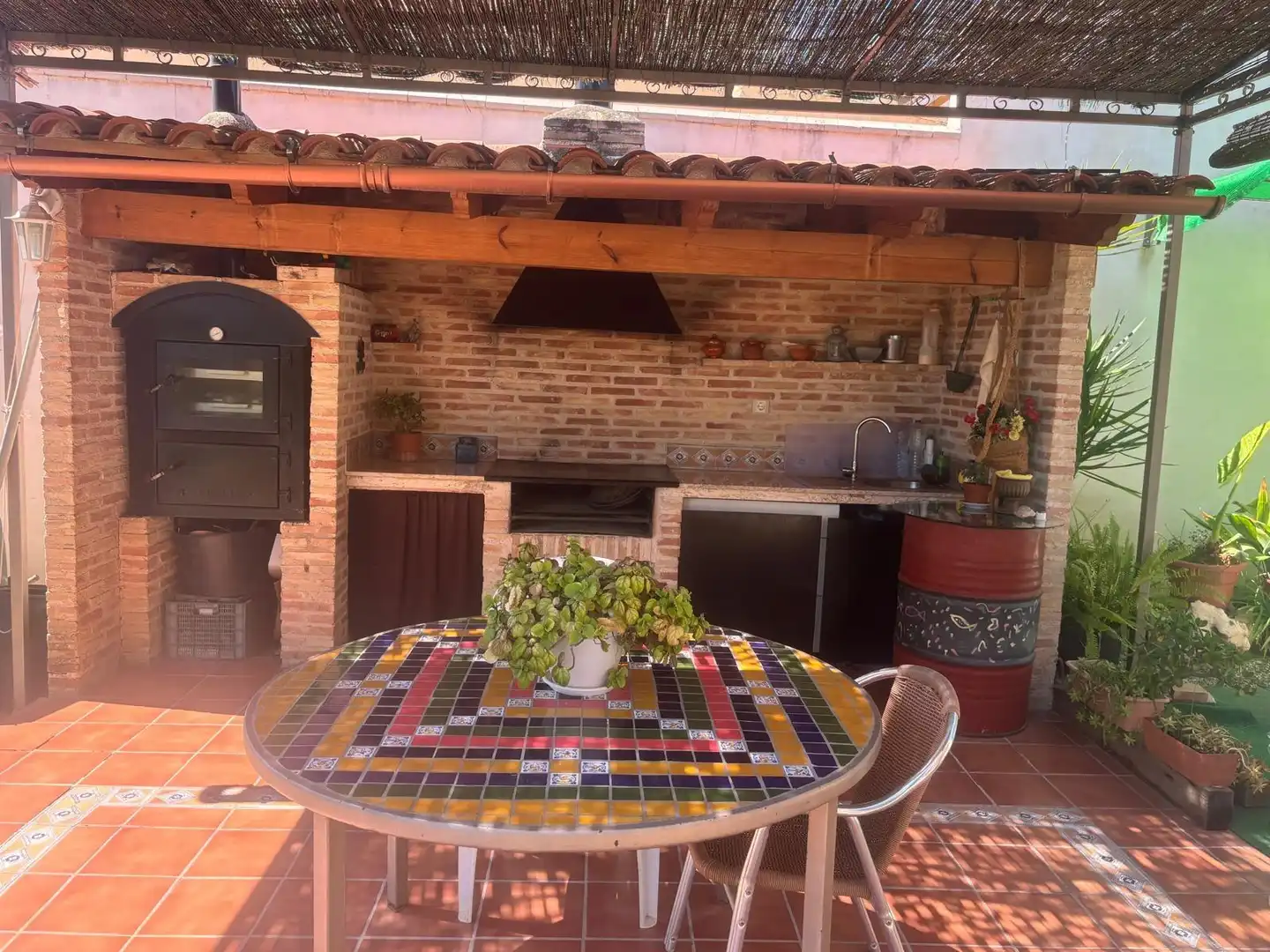Terraza de Casa o chalet en venta en  Murcia Capital con Aire acondicionado, Jardín privado y Terraza