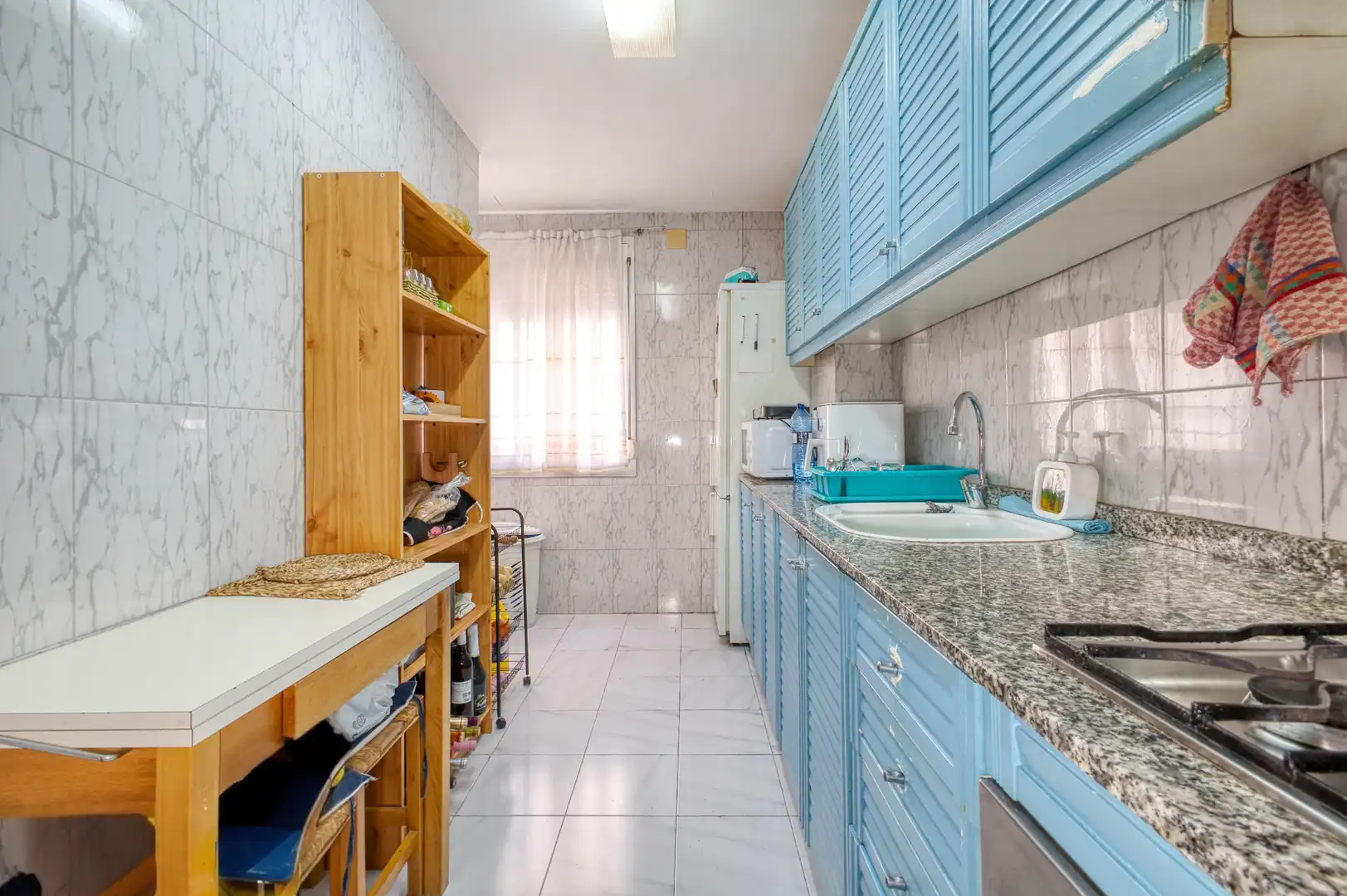 Kitchen of Flat for sale in Jijona / Xixona  with Storage room, Furnished and Oven
