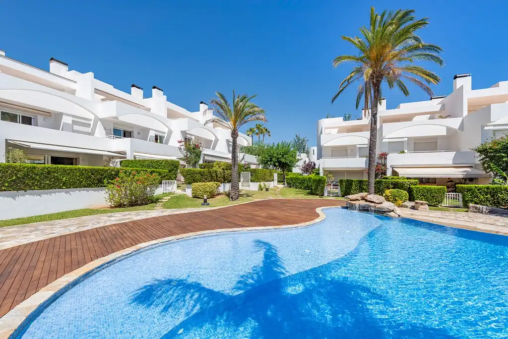 Exterior view of Detached homes for sale in Pollença  with Air Conditioner, Private garden and Terrace