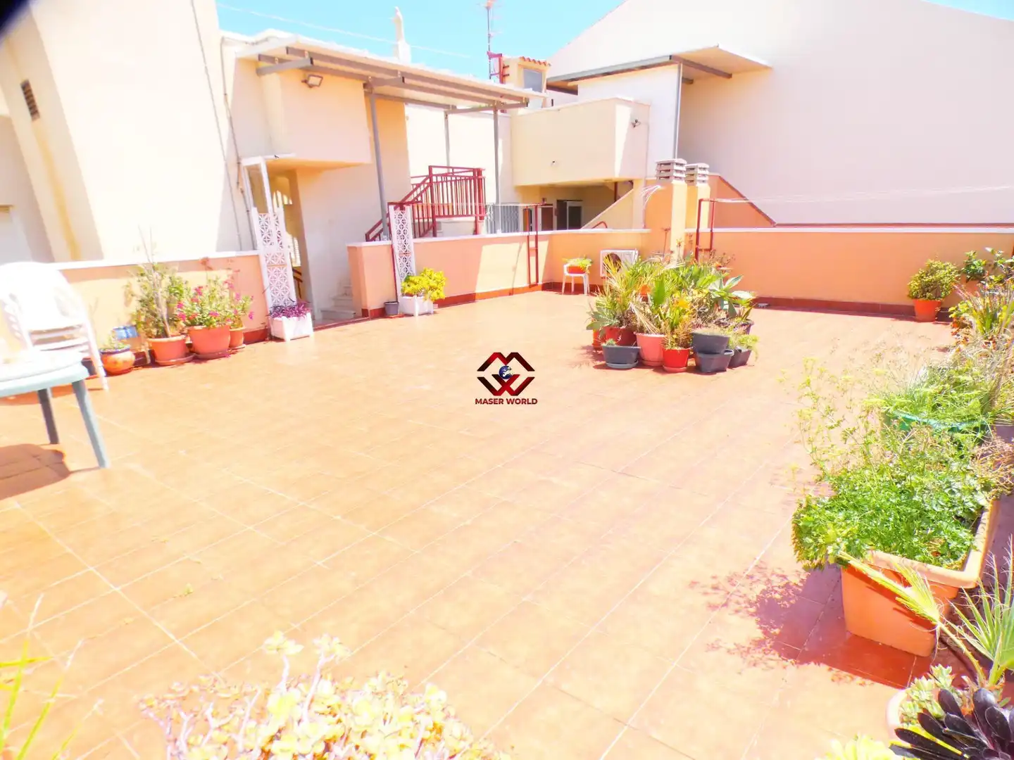 Terrassa de Apartament en venda en Mazarrón amb Moblat