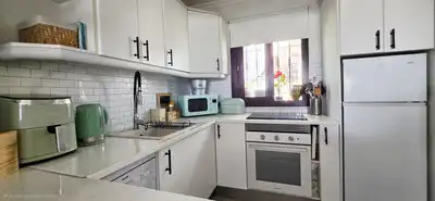 Cuina de Planta baixa en venda en Mijas amb Aire condicionat, Calefacció i Terrassa
