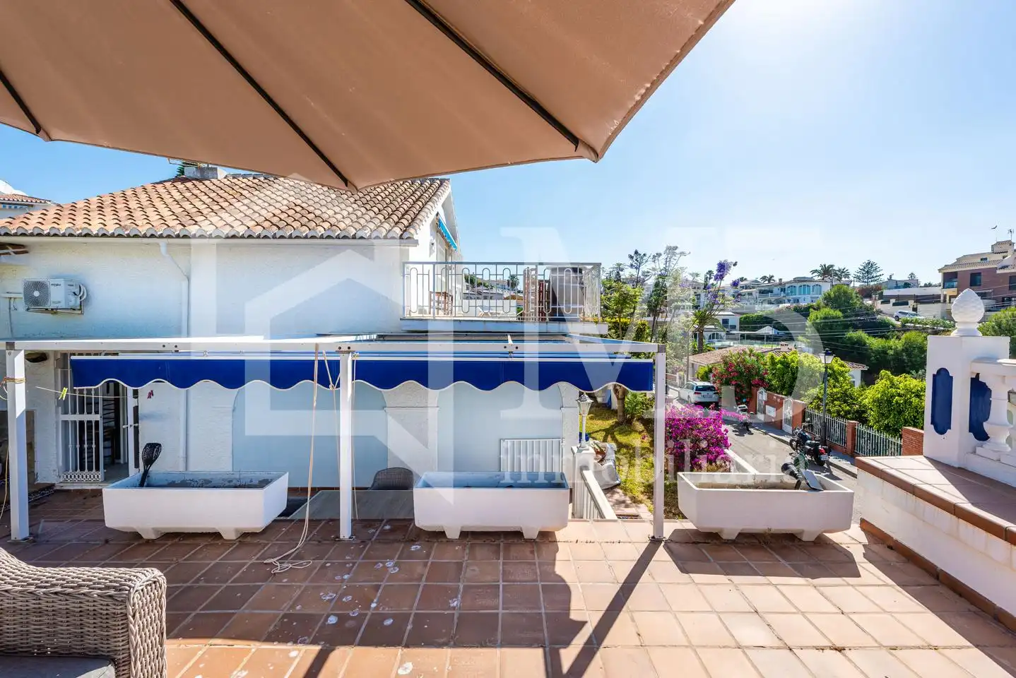 Terraza de Casa o chalet en venta en Vélez-Málaga con Jardín privado, Terraza y Piscina