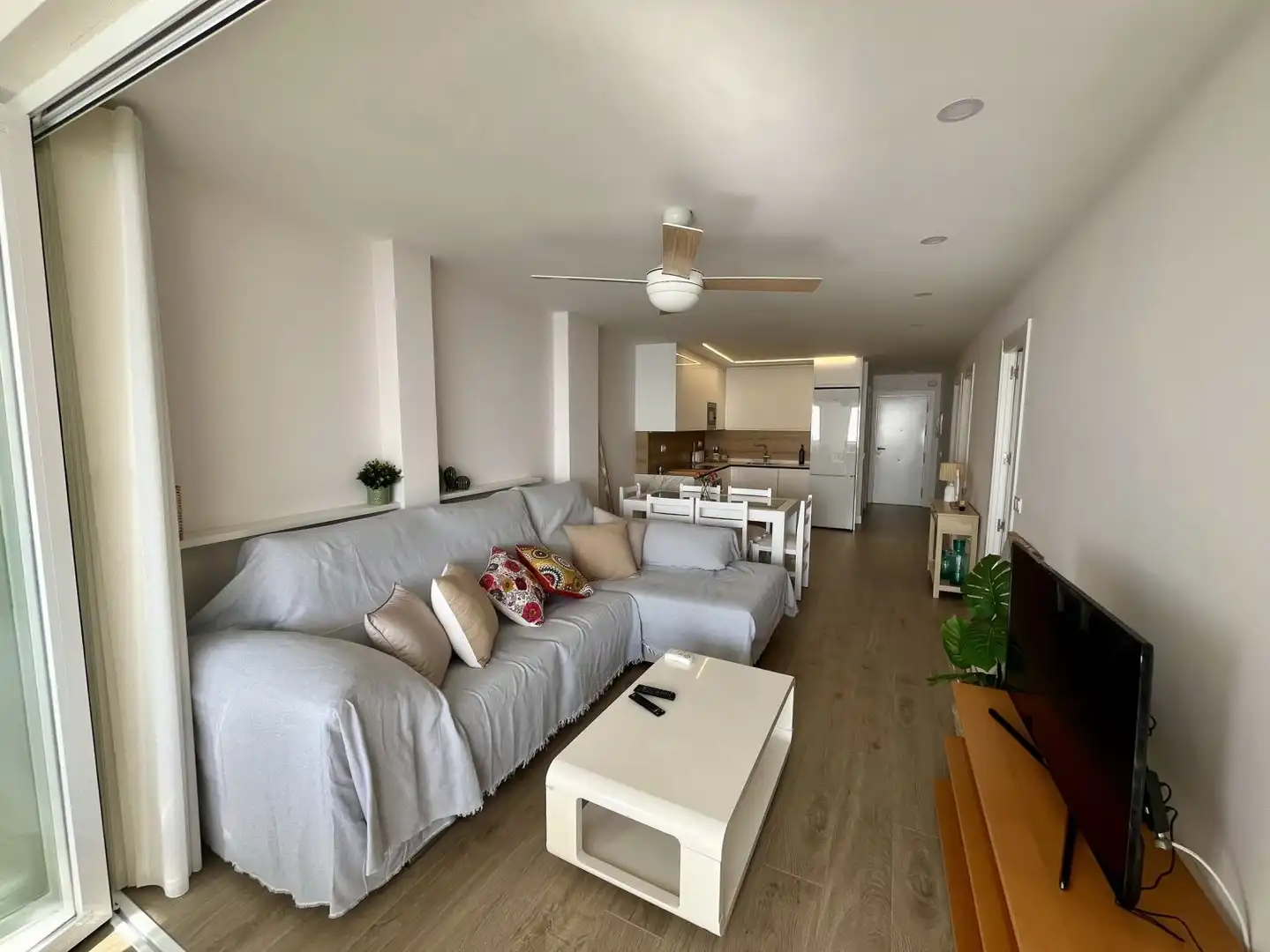 Sala d'estar de Apartament de lloguer en Almuñécar amb Terrassa