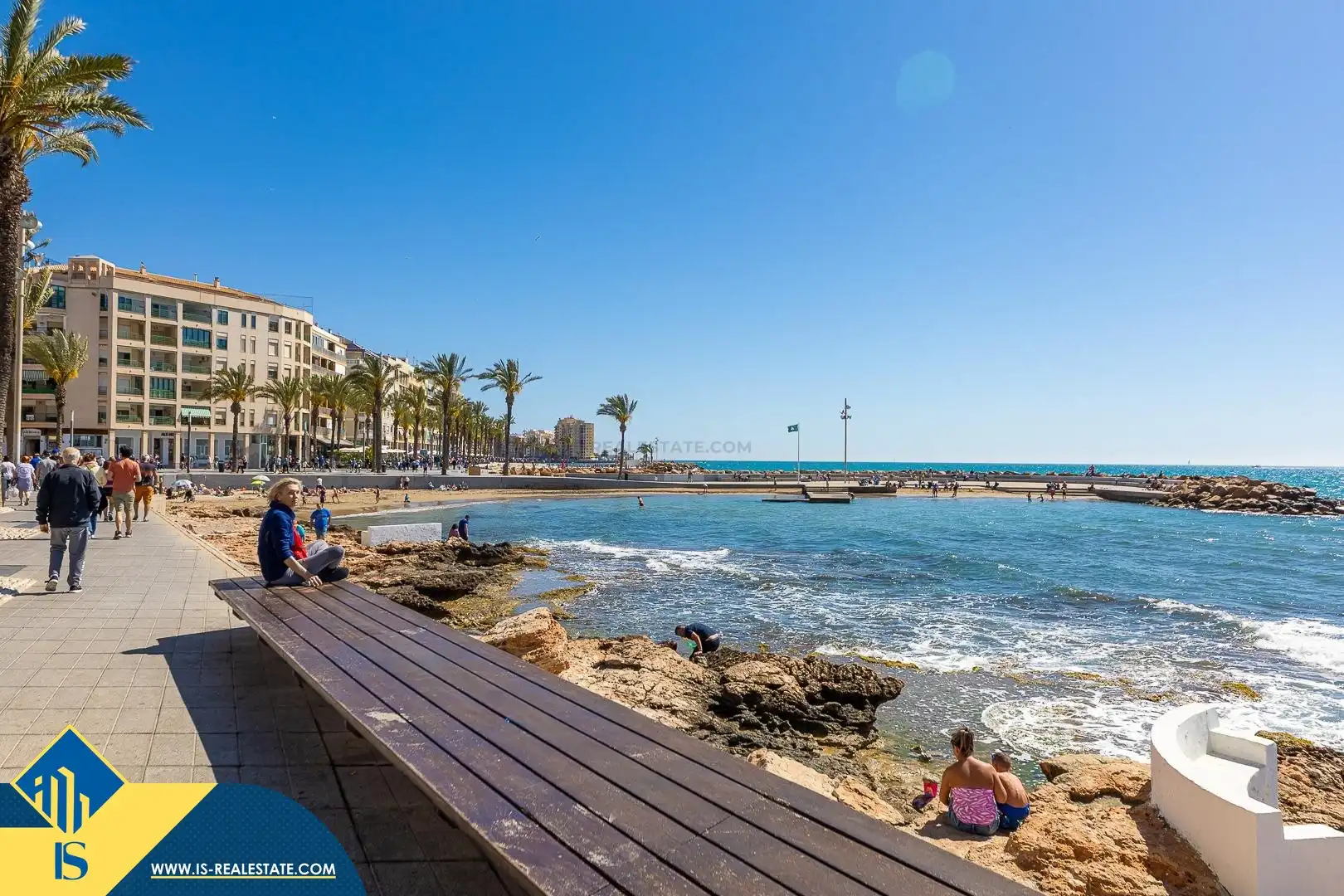 Vista exterior de Pis de lloguer en Torrevieja amb Aire condicionat, Moblat i Rentadora