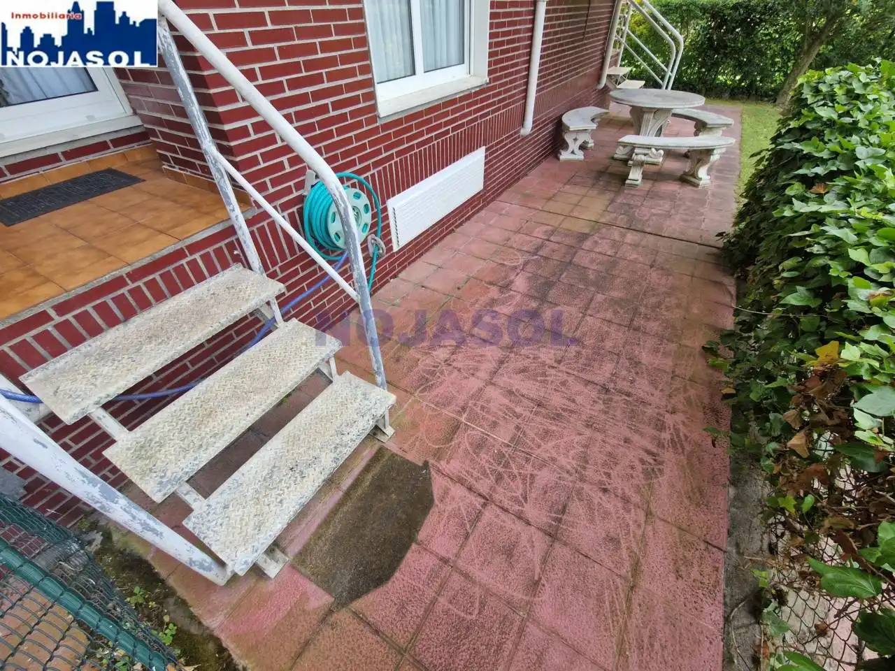 Terrace of Apartments for rent in Noja  with Heating, Private garden and Terrace