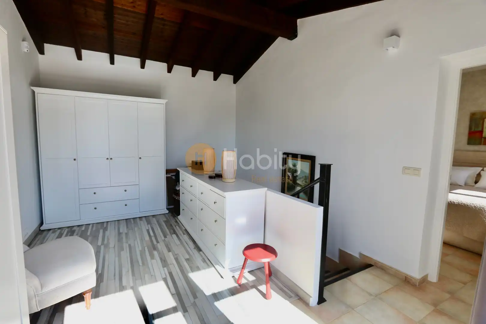 Sala d'estar de Casa adosada en venda en Fuente Álamo de Murcia amb Aire condicionat, Calefacció i Jardí privat