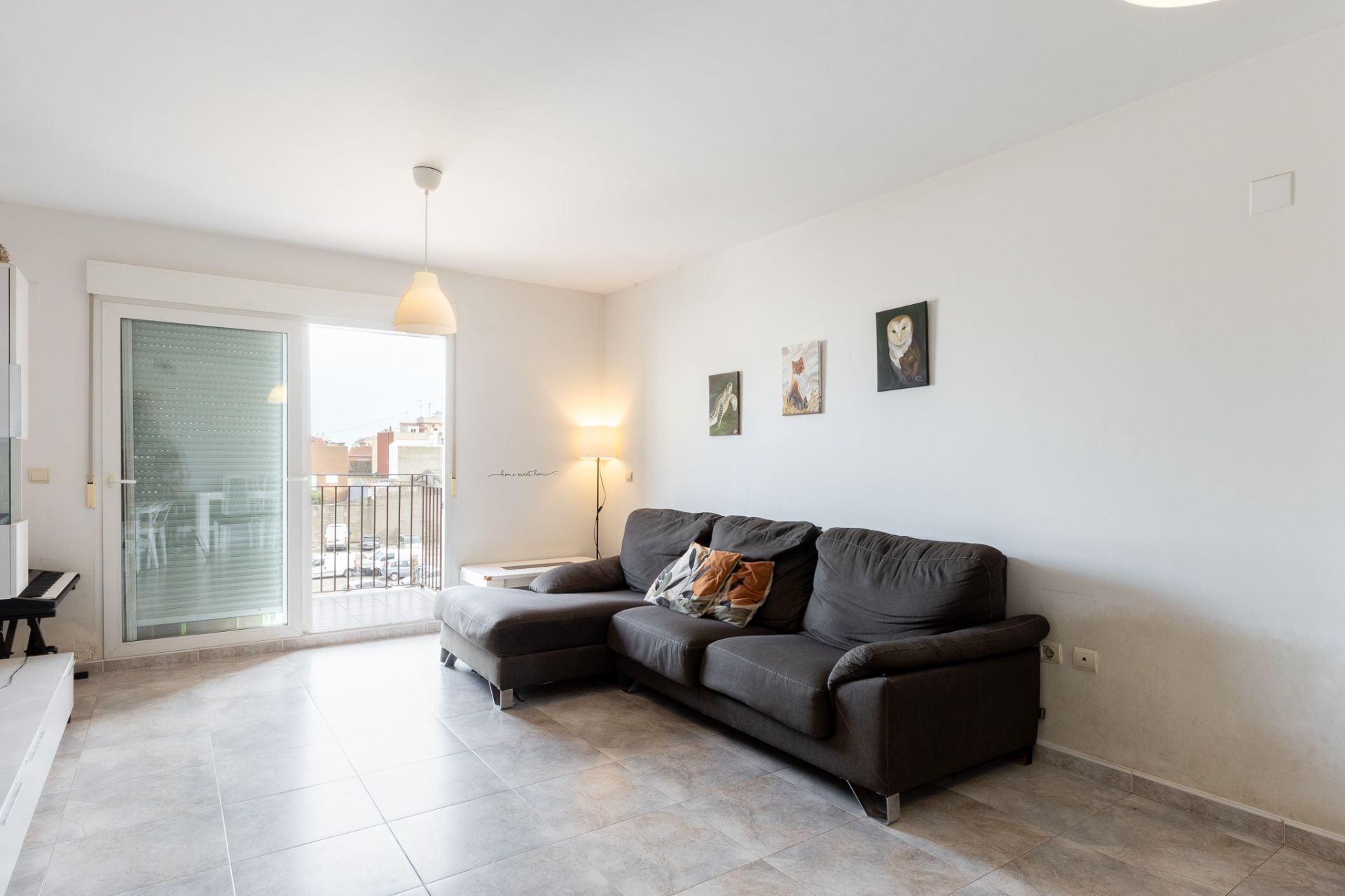 Sala de estar de Piso en venta en Almussafes con Terraza