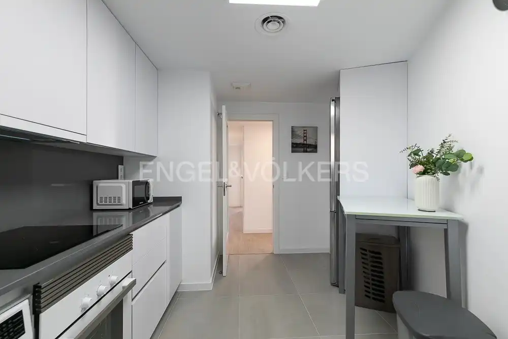 Kitchen of Flat for rent in Godella  with Air Conditioner, Heating and Swimming Pool