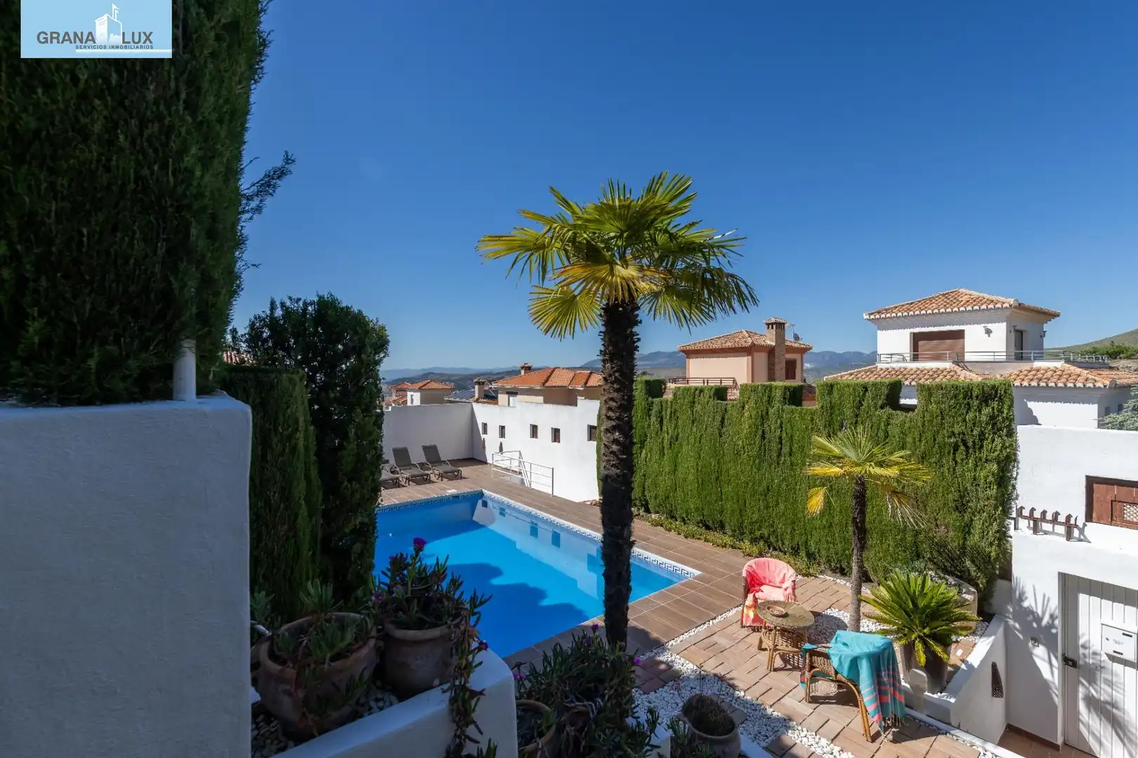 Piscina de Casa o chalet en venta en Monachil con Calefacción, Jardín privado y Terraza