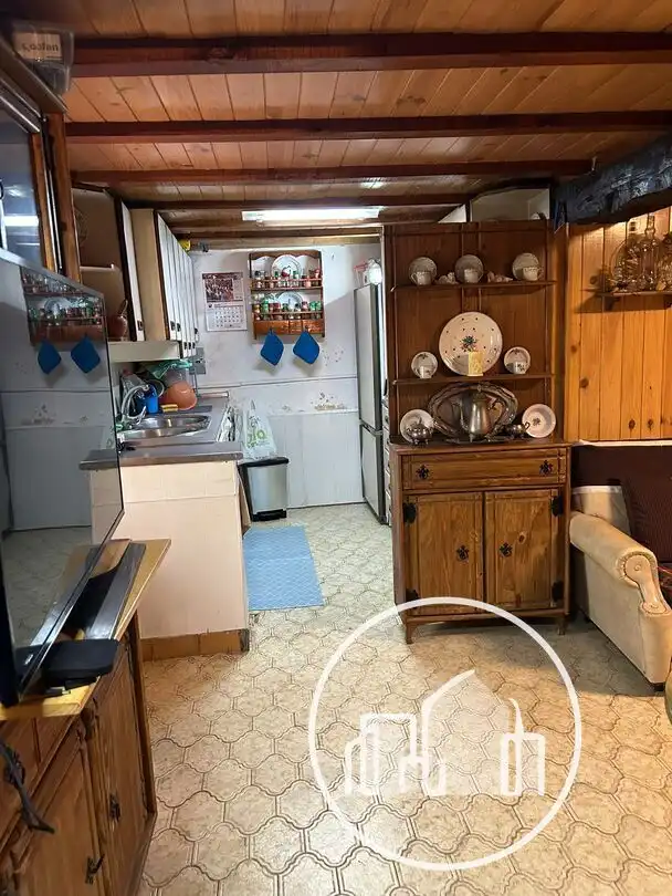 Cocina de Casa o chalet en venta en Valle de Valdebezana con Calefacción, Terraza y Amueblado