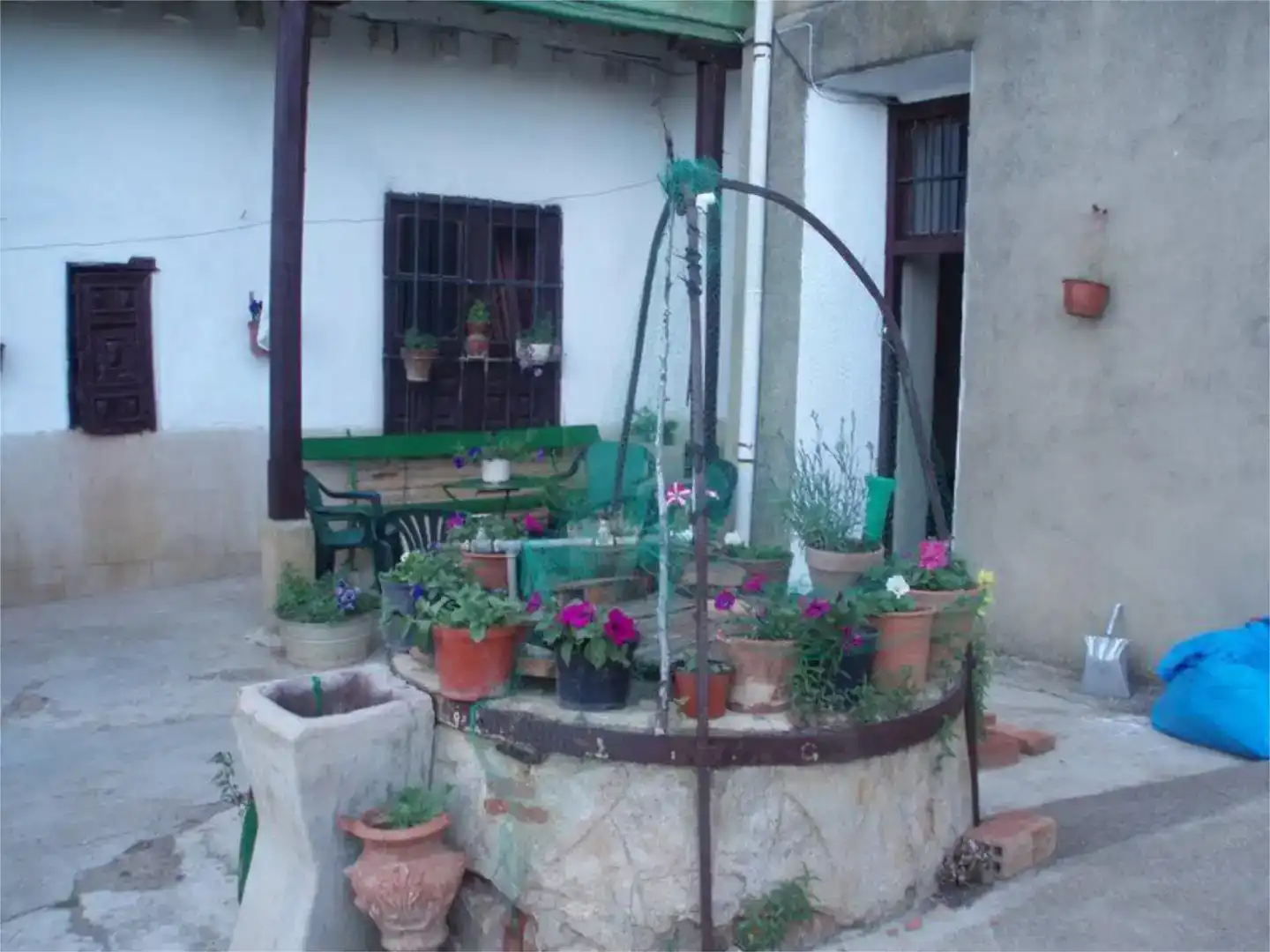 Terrassa de Finca rústica en venda en Grajal de Campos amb Jardí privat