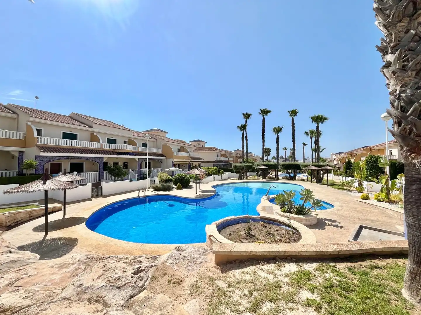 Piscina de Casa o chalet de alquiler en Rojales con Aire acondicionado, Piscina y Amueblado