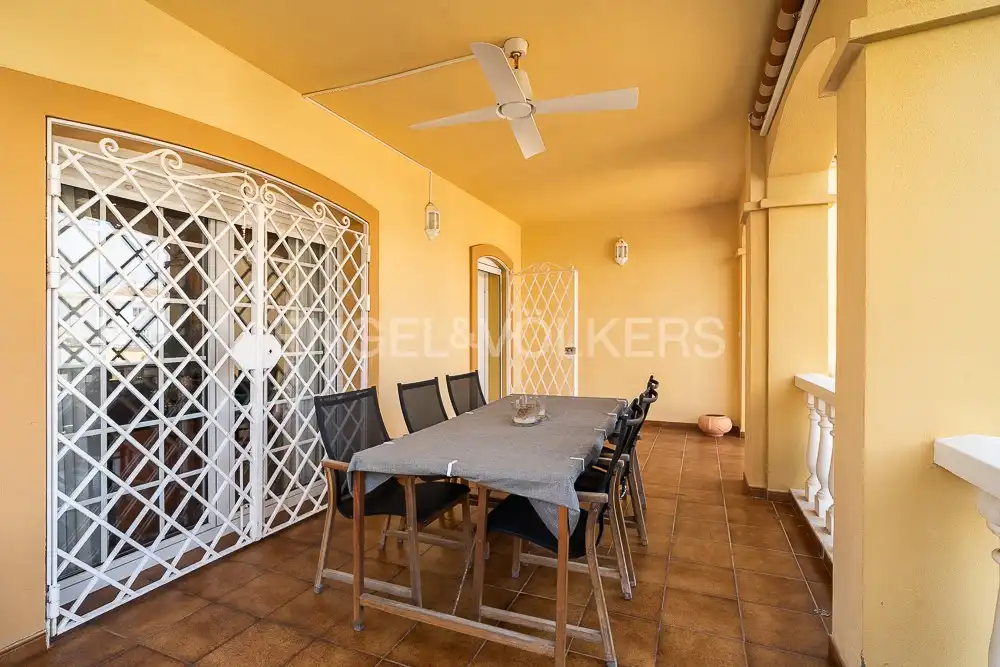 Terrace of Country homes for sale in Cullera  with Air Conditioner, Heating and Private garden
