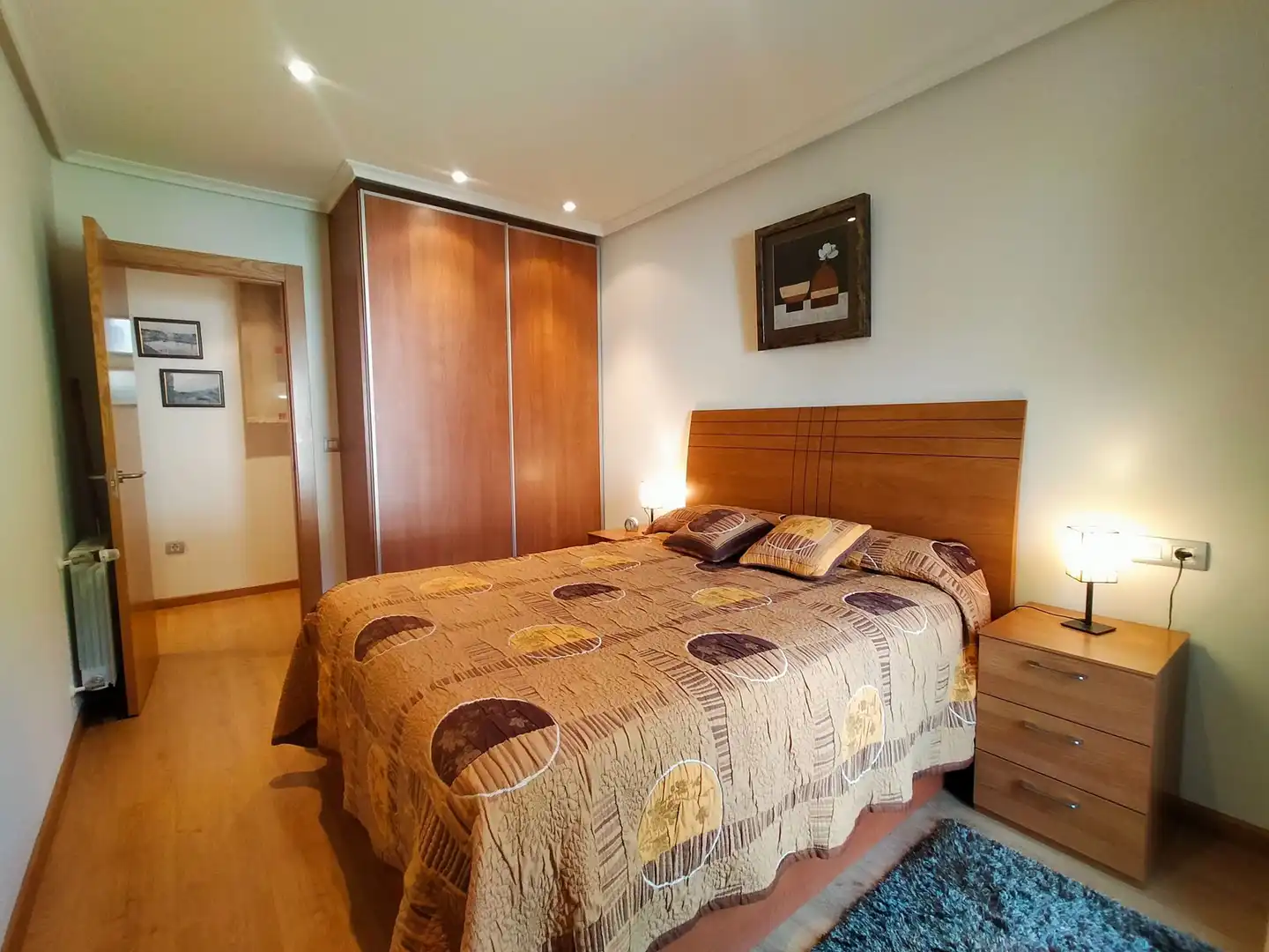 Bedroom of Flat for sale in Pravia  with Heating, Terrace and Furnished