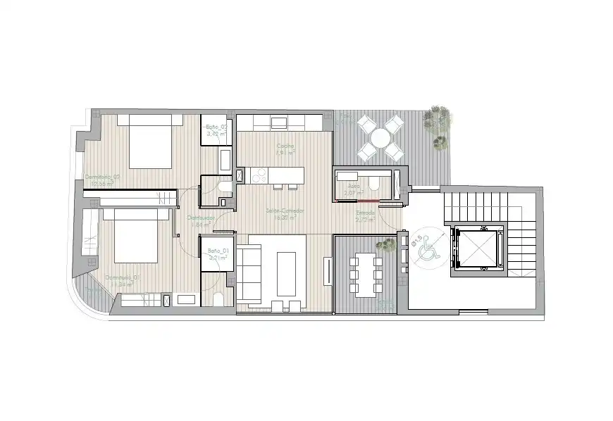 Apartment with terrace for sale in Estepona Pueblo, imagen 10
