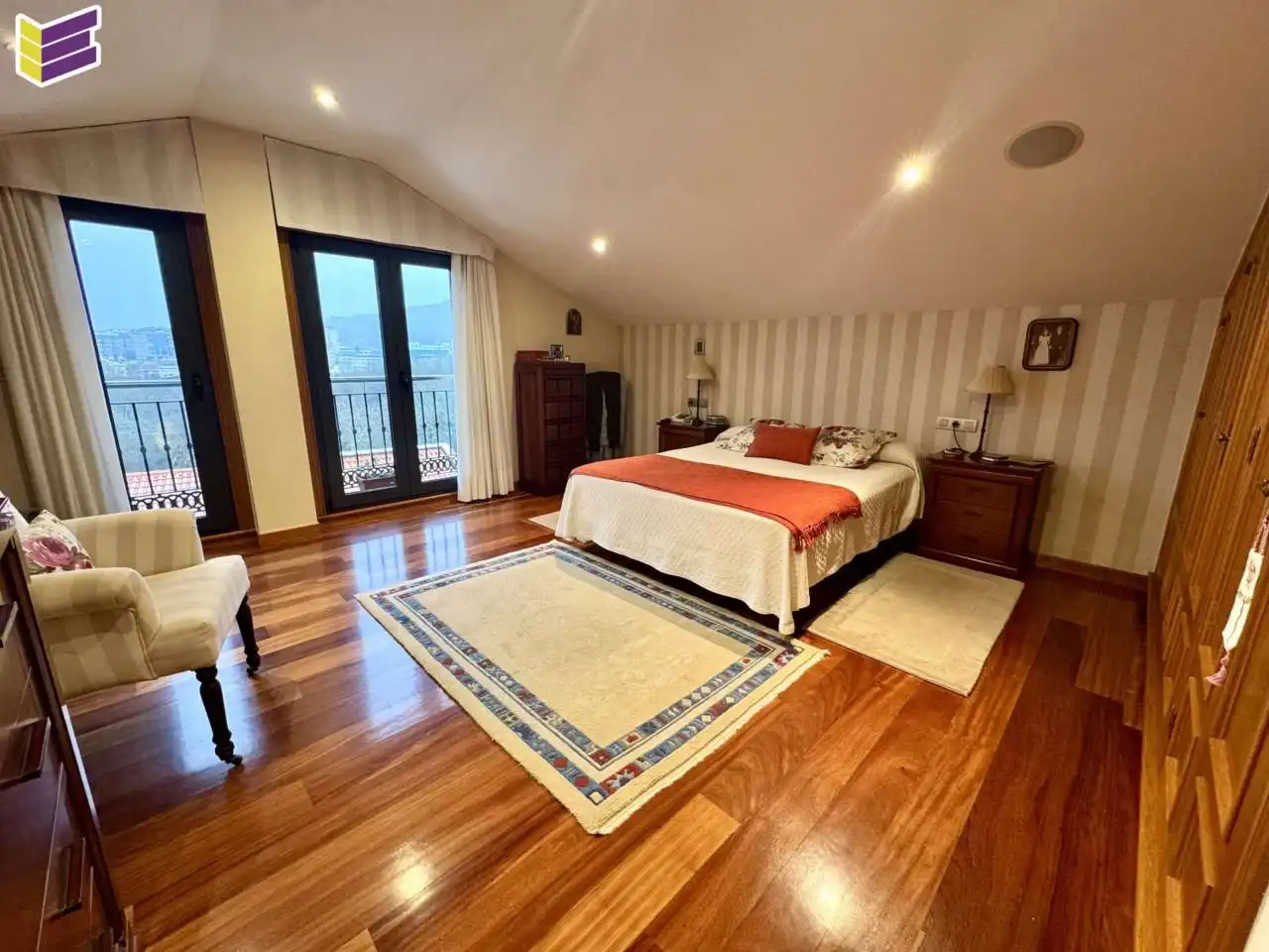 Dormitori de Casa o xalet en venda en O Porriño   amb Calefacció, Jardí privat i Parquet
