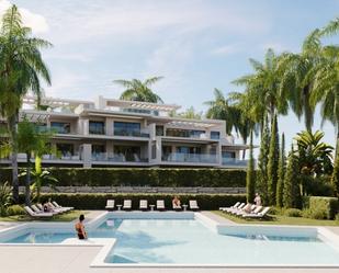 Vista exterior de Planta baixa en venda en Estepona amb Calefacció, Terrassa i Alarma