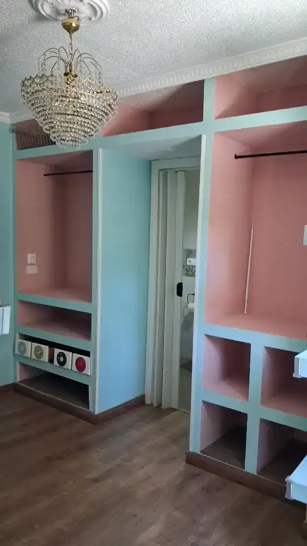Schlafzimmer von Wohnung zur Miete in  Madrid Capital mit Klimaanlage