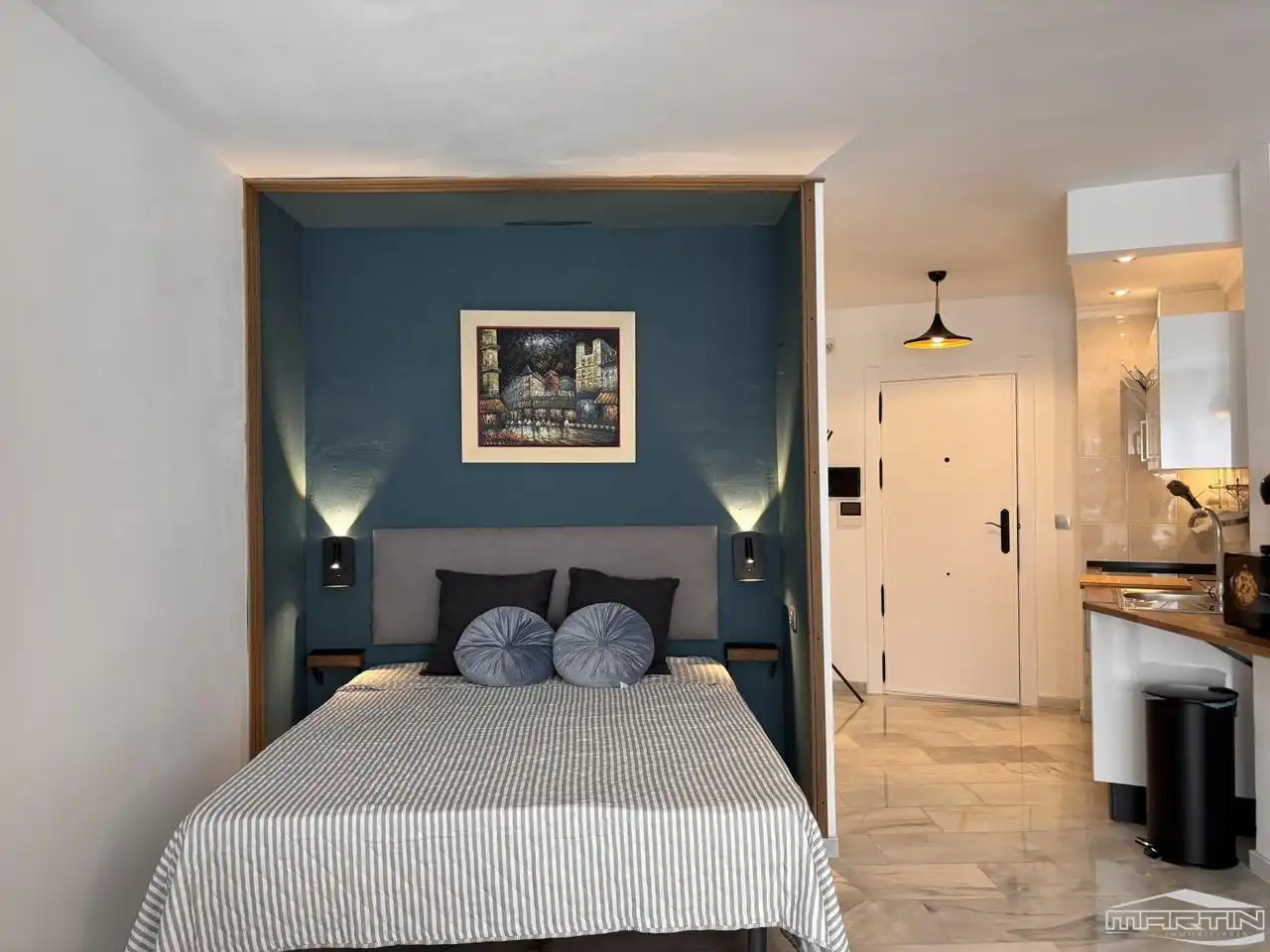 Habitación de Estudio de alquiler en Torrox con Aire acondicionado, Trastero y Piscina