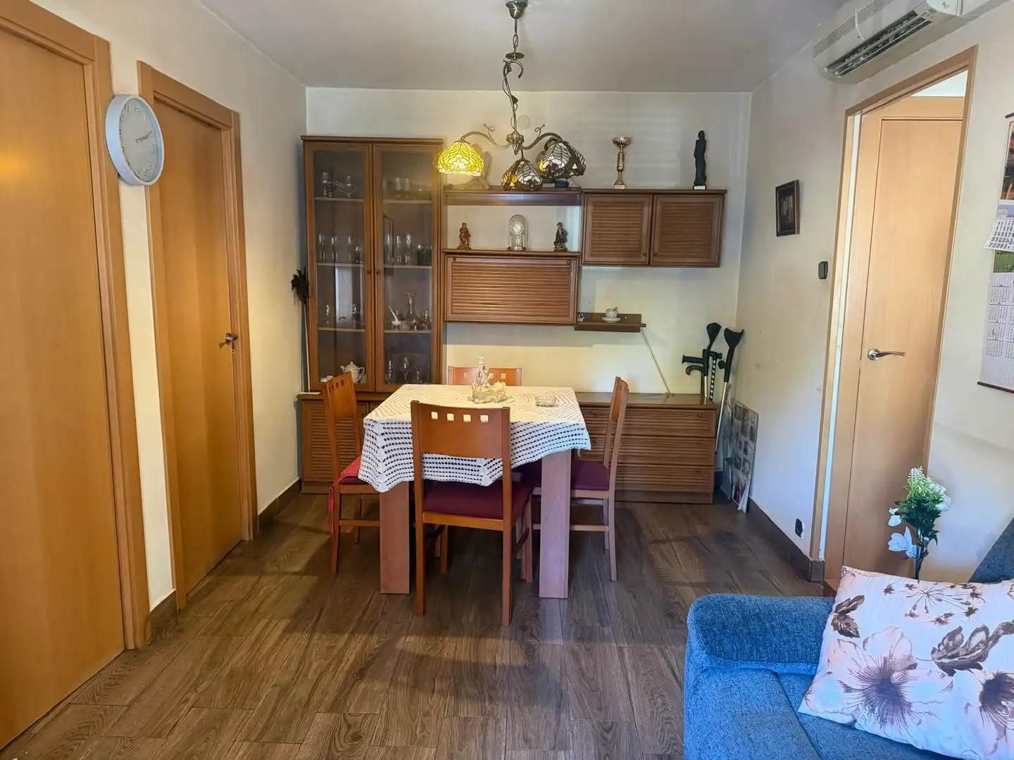 Dining room of Flat for sale in Barcelona  with Air Conditioner and Furnished