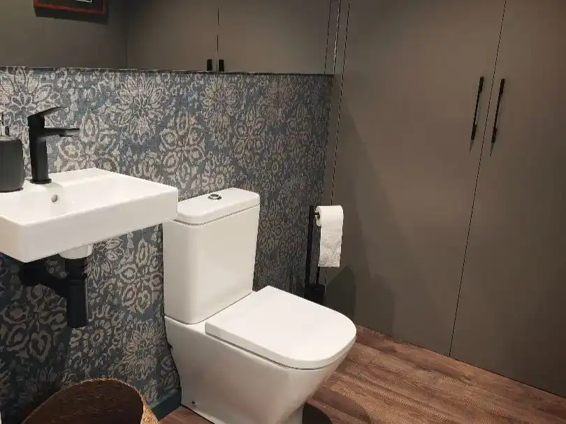Baño de Casa o chalet en venta en Sant Vicenç de Montalt con Aire acondicionado y Piscina