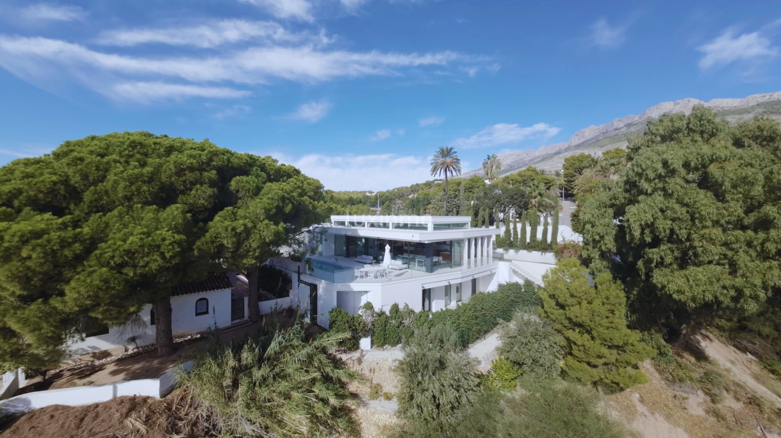 Vista exterior de Casa o xalet en venda en Altea amb Aire condicionat, Calefacció i Terrassa