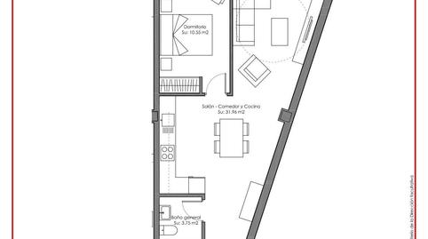 Foto 5 de Piso en venta en Calle Calle de Terreros, San José - Buenos Aires, Madrid