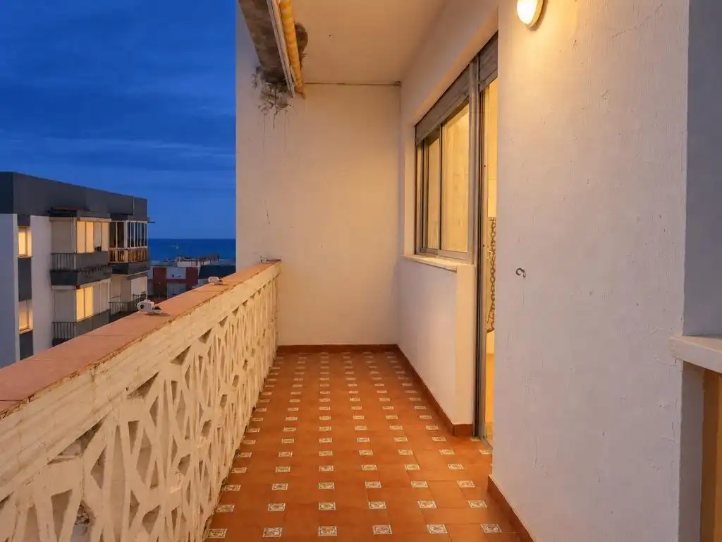 Terraza de Apartamento en venta en La Antilla con Aire acondicionado, Terraza y Amueblado